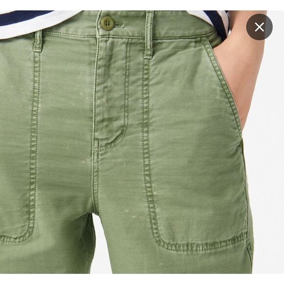 J, Crew Army Green Size 29 Pants - Picture 1 of 6